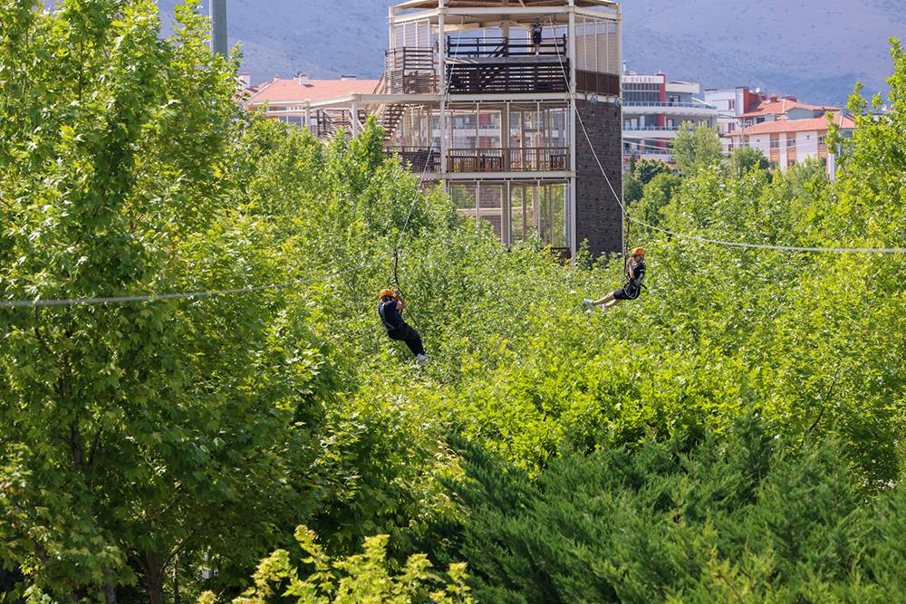 Konya’da ilk! Adrenalin tutkunları buraya akın ediyor 10